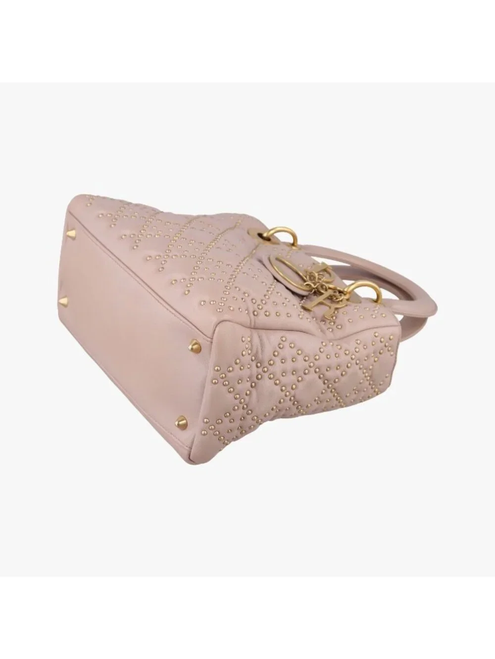 Dior Lady Pink Lambskin Handbag